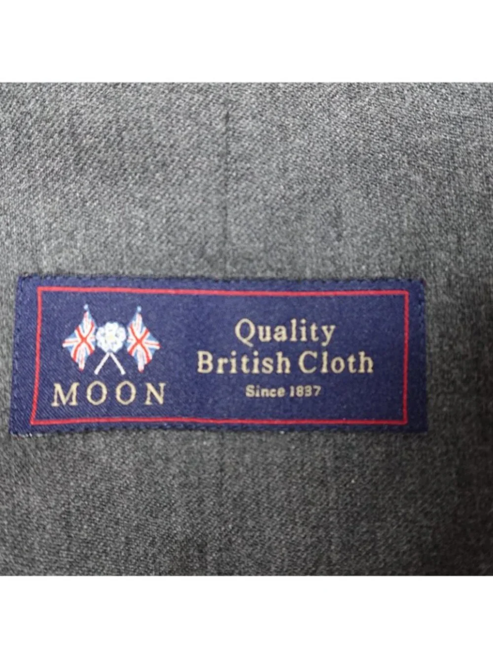 J.Crew Jacket 40R Gray Moon Fabric Unlined Unstructured Slim